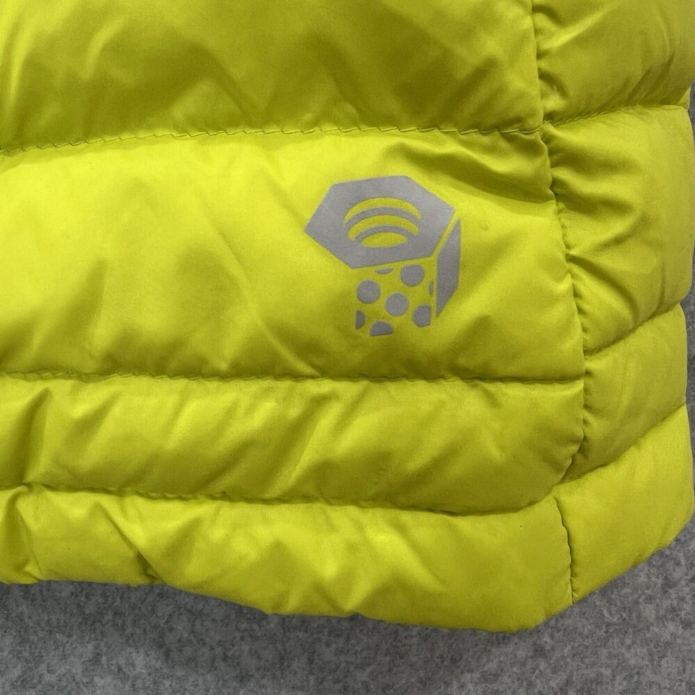 Mountain Hardwear Vest Q Shield 650 Down Puffer Womens S green Lightweight - Picture 2 of 16